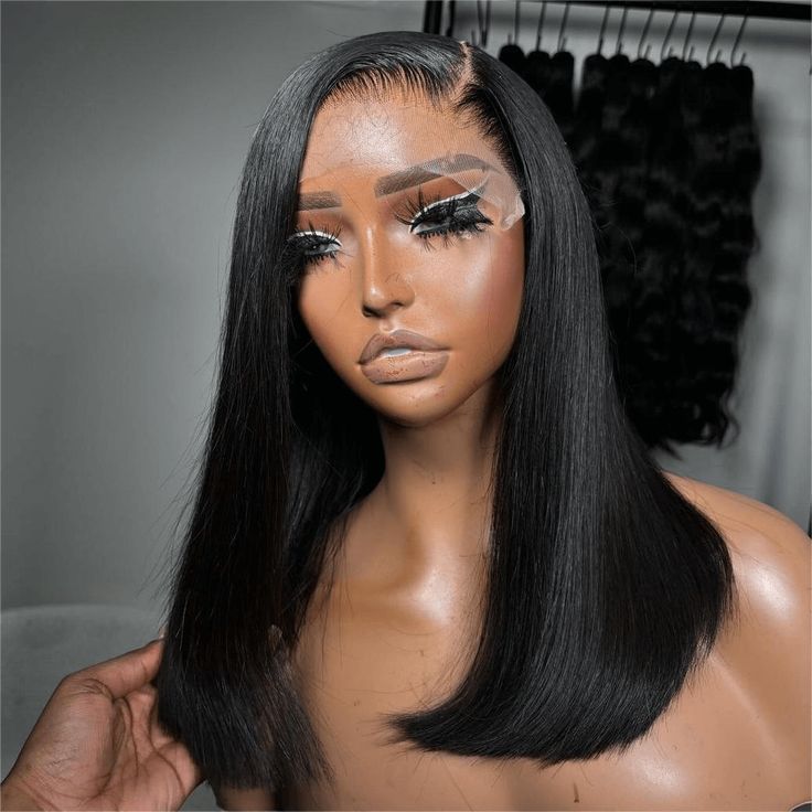 Full Frontal Straight Human Hair Wig